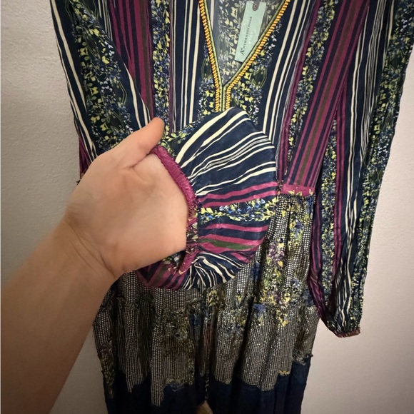 NWT Anthropologie Bhanuni by Jyoti Tatiana Tiered Maxi Dress. - Picture 6 of 12